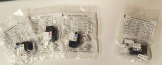 4x Jack Keystone Cat.5e Cat.6 KJ8