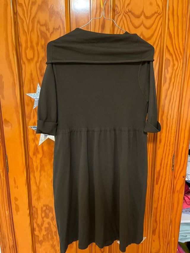 Vestido verde de punto