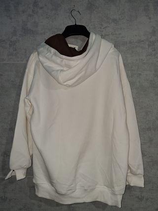 Sudadera Boumanta - Blanco/Marrón