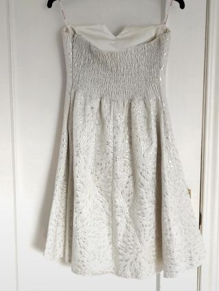 Vestido novia corto