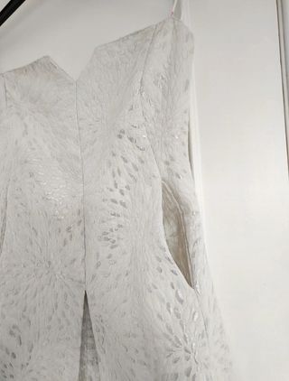 Vestido novia corto