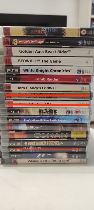 32 Juegos PS3 (PlayStation 3).
