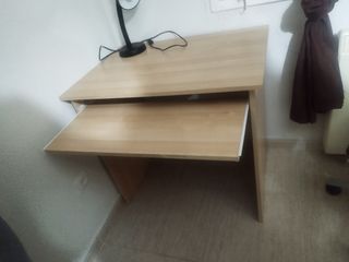 Escritorio madera color beige