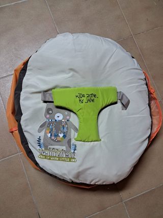 Mesa camping aluminio plegable