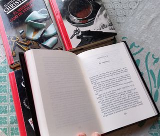 Lote cuatro novelas de Agatha Christie