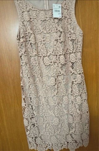 Vestido Encaje Talla 42