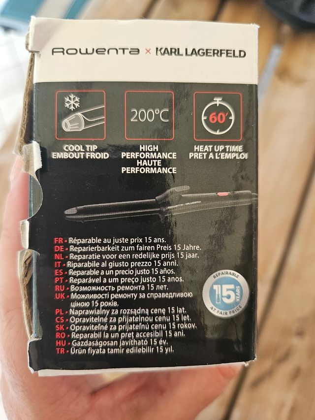 Arricciacapelli Rowenta - Karl Lagerfeld
