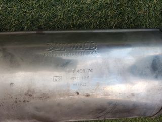 Tubo escape + Downpipe 3" en INOX VW 2.0 TSI