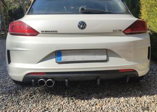 Tubo escape + Downpipe 3" en INOX VW 2.0 TSI