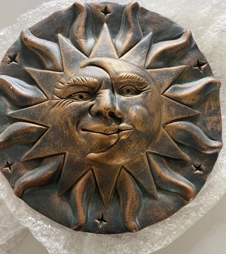 Adorno Sol & Lua Cerâmica