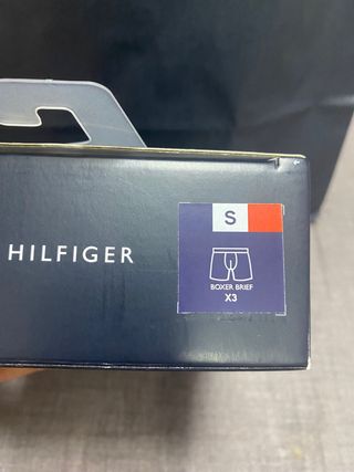 3 Calzoncillos Tommy Hilfiger Negro