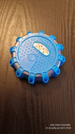 Luz de advertência azul - LED