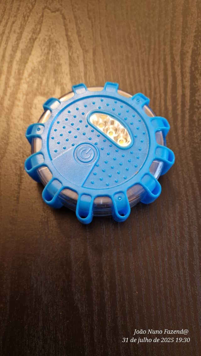 Luz de advertência azul - LED