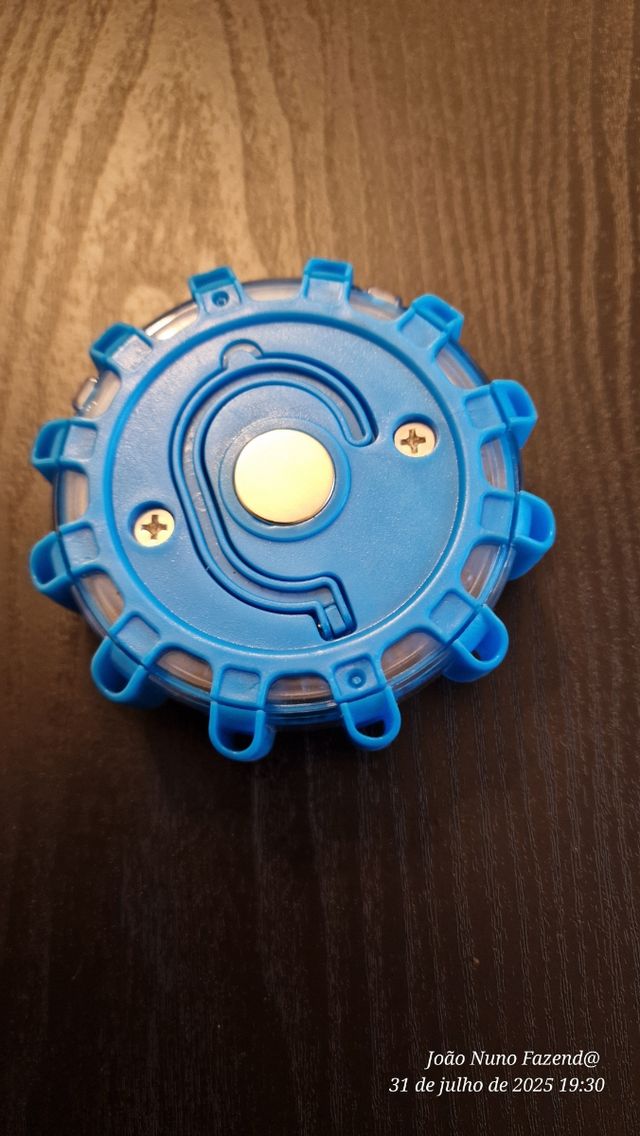 Luz de advertência azul - LED