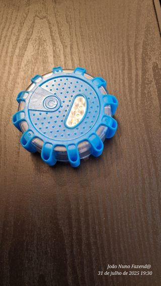 Luz de advertência azul - LED