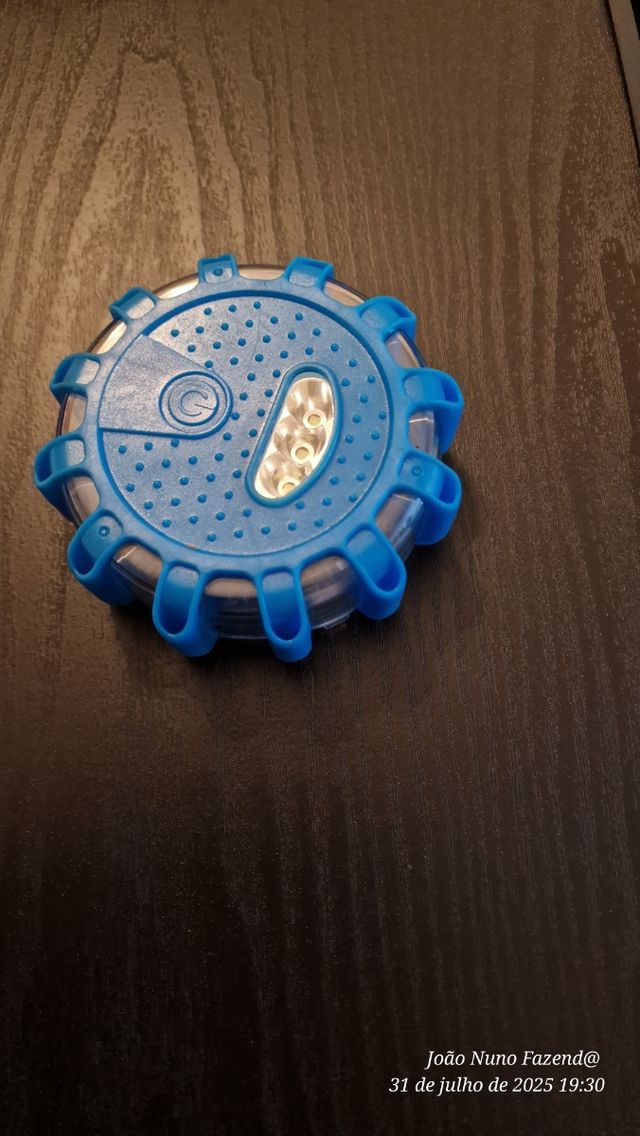 Luz de advertência azul - LED