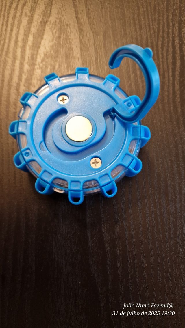 Luz de advertência azul - LED