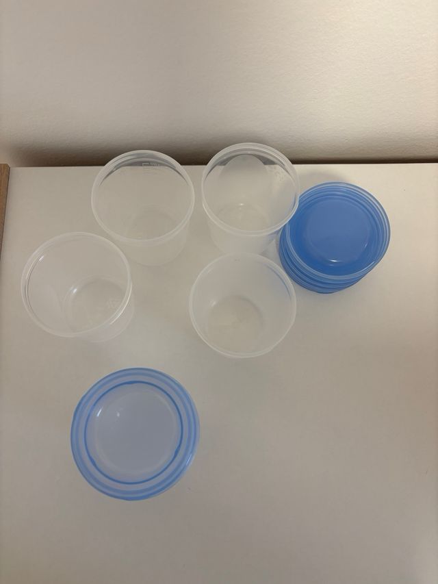 vasos reutilizables para leche materna