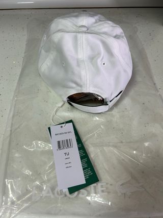 Gorro Lacoste blanco