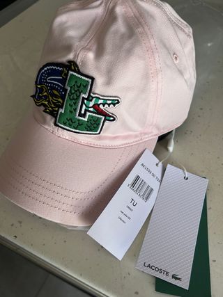 Gorro Lacoste blanco