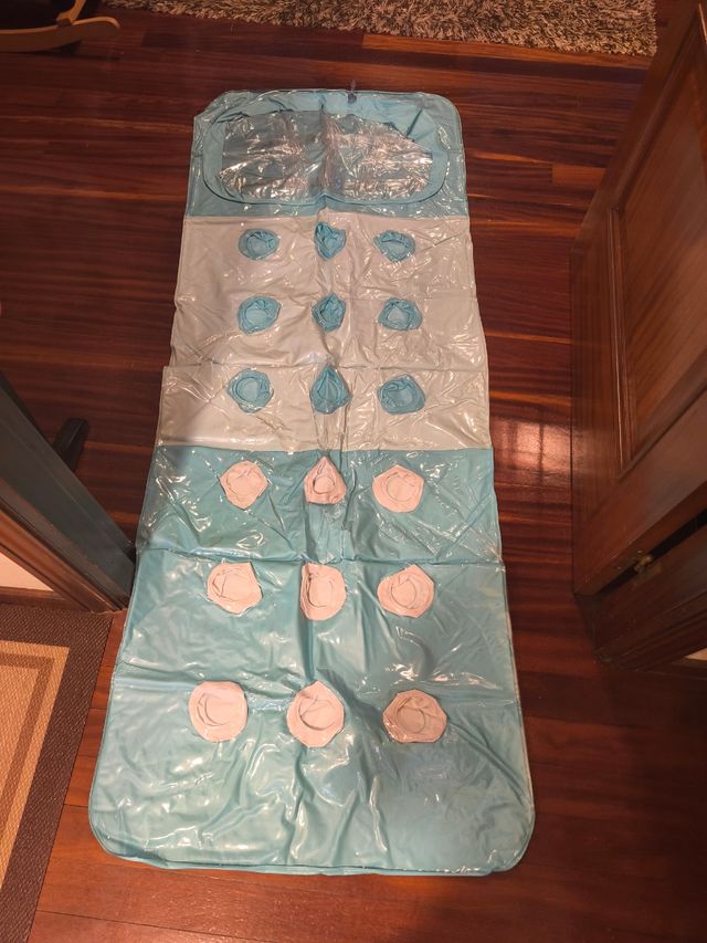 Colchoneta inflable piscina