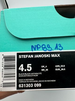 Nike Zapatillas SB Stefan Janoski Max, talla 36.5