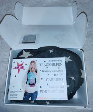 Mochila portabebés kokadi flip estrellas