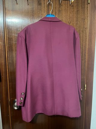 Traje chaqueta lila mujer