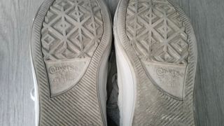 Converse gris muy clarito- zapatillas
