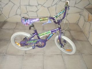 Bicicleta niña 16" usada
