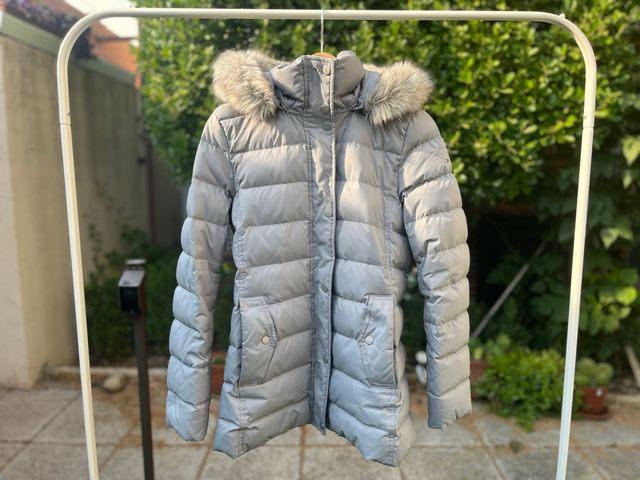 Abrigo Tommy Hilfiger Gris (Mujer)