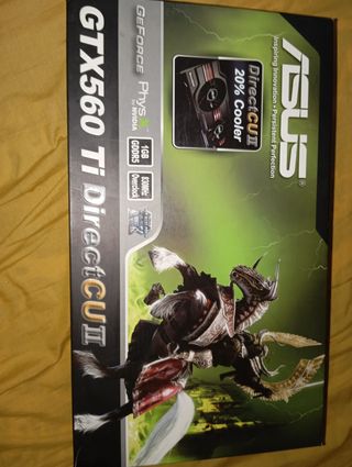 Tarjeta gráfica Asus GTX560 Ti DirectCU II