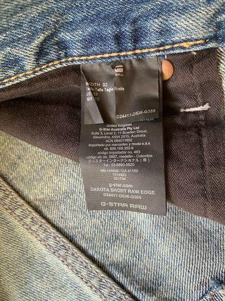 Bermuda vaquera de hombre de G-Star Raw (W32)