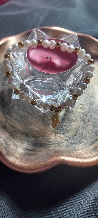 Pulsera de perlas para niña