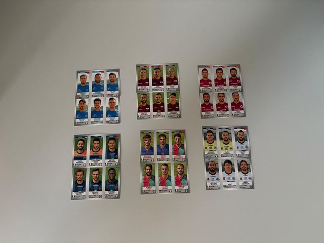 Figurines Panini Calcio 16-17 & 18-19