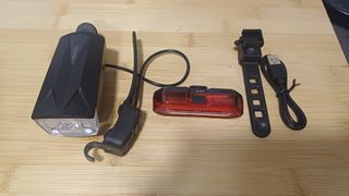 Luz bici Omeril LD320 - delantera y trasera