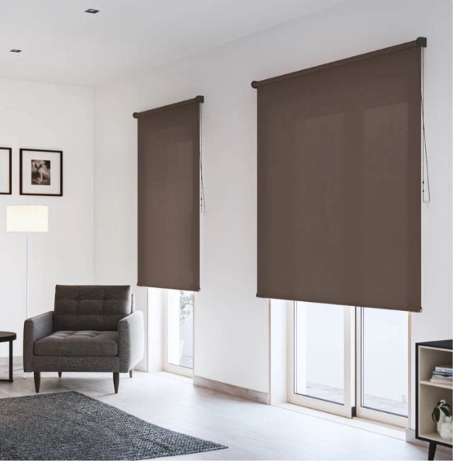 Estor de Ikea modelo ENJE marrón nuevo sin abrir