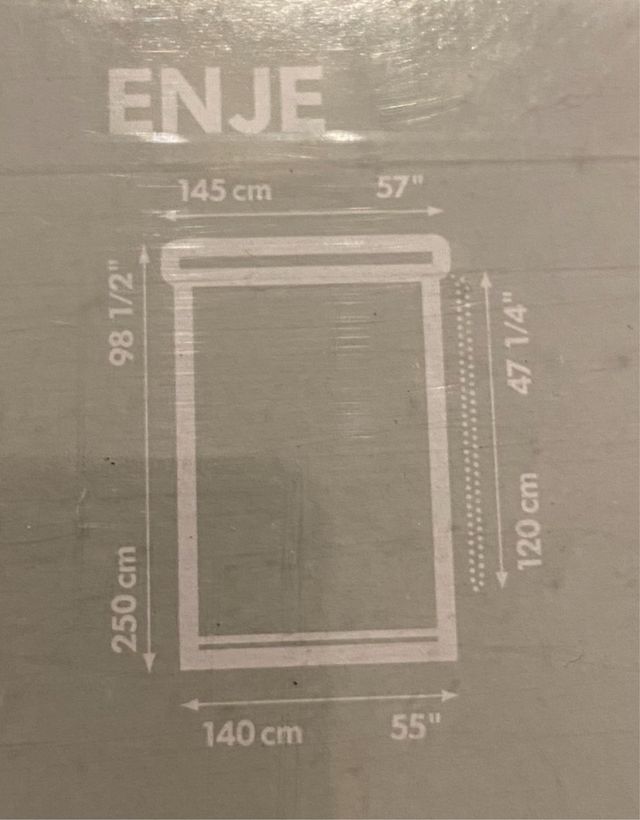 Estor de Ikea modelo ENJE marrón nuevo sin abrir
