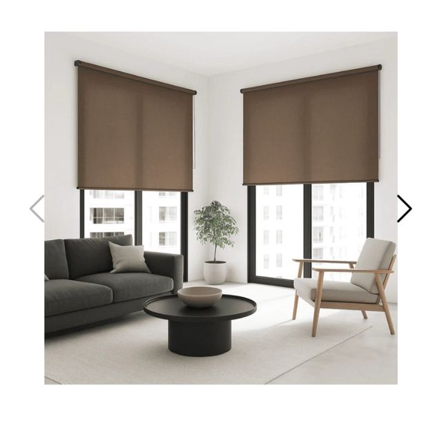 Estor de Ikea modelo ENJE marrón nuevo sin abrir