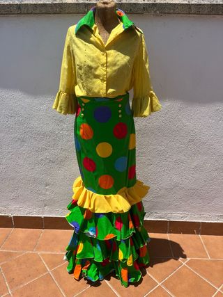 Traje gitana Roberto Bassi talla 44