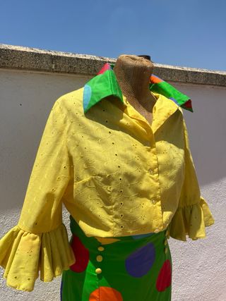 Traje gitana Roberto Bassi talla 44