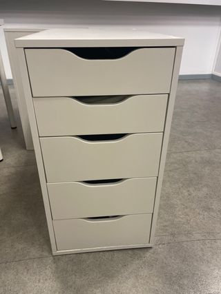 Cajonera Ikea blanca - 5 cajones