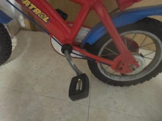 Bicicleta Paw Patrol 12" niños