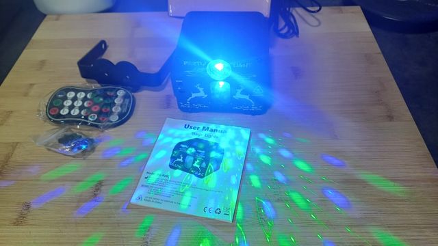 Luces Fiesta Navidad - Láser