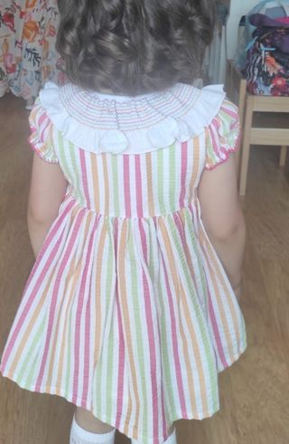 Vestido niña rayas LaPepa