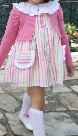 Vestido niña rayas LaPepa