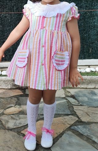 Vestido niña rayas LaPepa