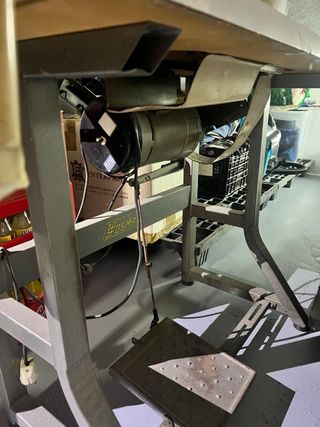 Máquina coser Pfaff industrial y una plana alfa 