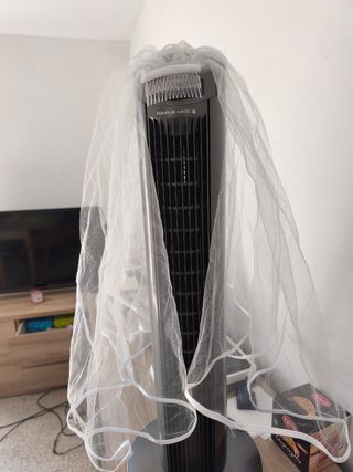 Velo novia blanco - Talla única