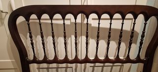 Cabecero madera estilo antiguo